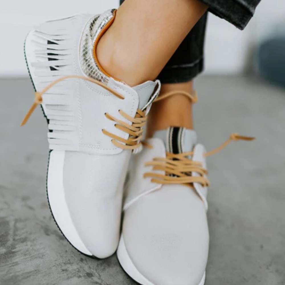 Shu Shop: Pepa Fringe Sneakers